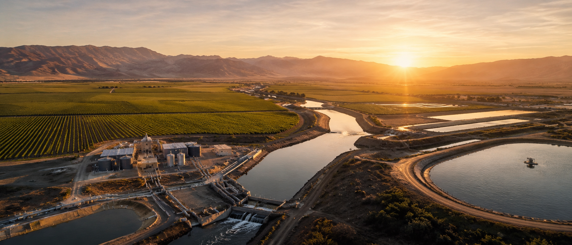 Infraestructura hídrica, agricultura tecnificada y territorio productivo para innovación aplicada industrial